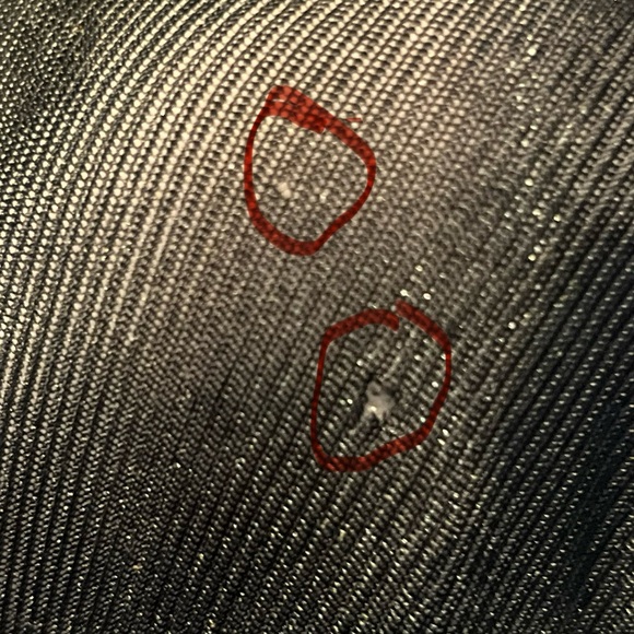 Chico's Travelers black slinky knit one-button V neck cardigan Size 1/M - Picture 14 of 14